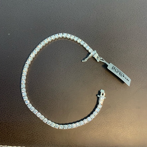 925 silver Tennis Bracelet 3mm - Picture 1 of 4